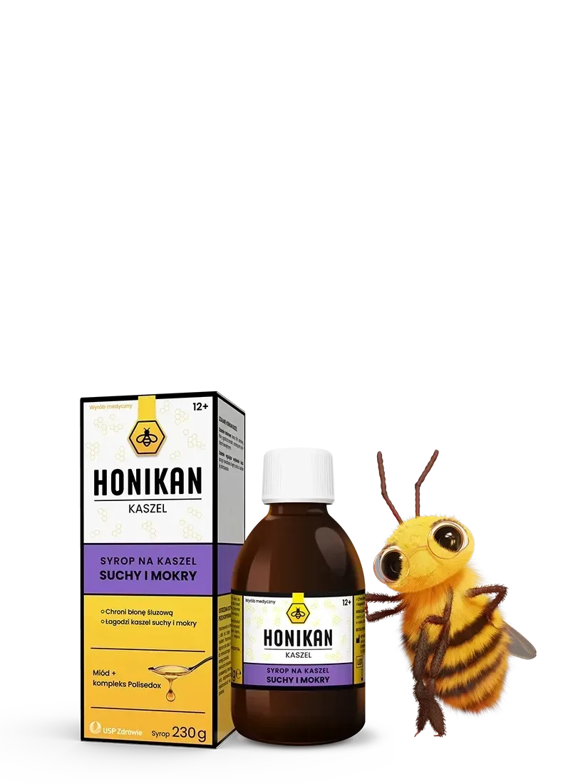 Honikan - złoty środek na kaszel suchy i mokry