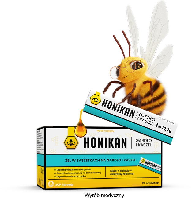 Produkt: HONIKAN GARDŁO ŻEL
              